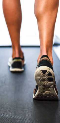 Person on Treadmill