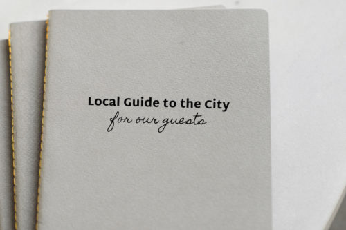 Create a Local Guide for Your Guests