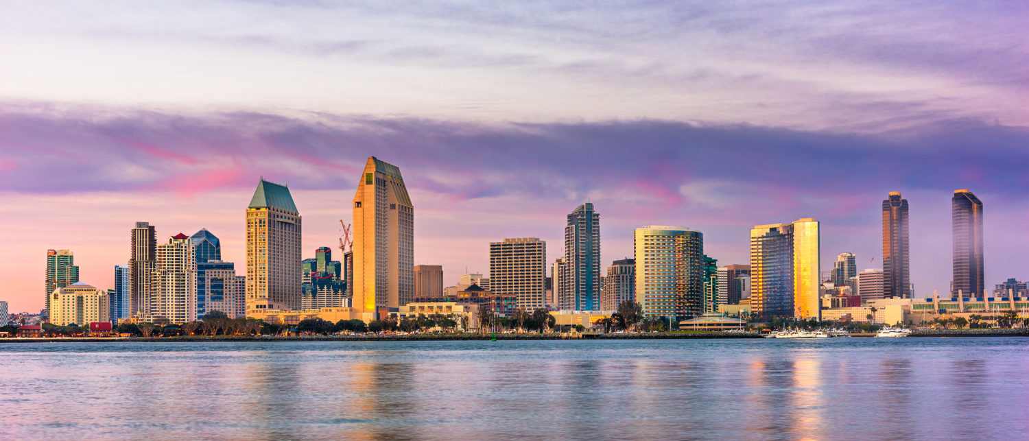 San Diego city skyline